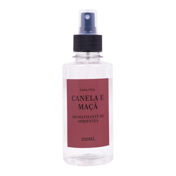 Spray de Aromas Canela e Maçã 200ml Casa Viva
