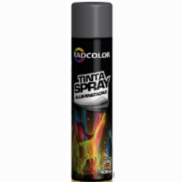 Spray Grafite Metálico 400 Ml - Radcolor
