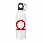 Squeeze Aluminio Branco God Of War Logo 3
