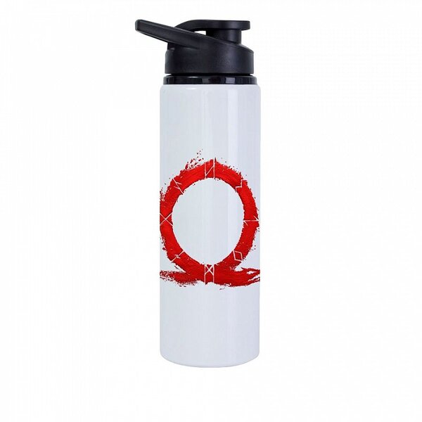 Squeeze Branco God Of War Logo 3