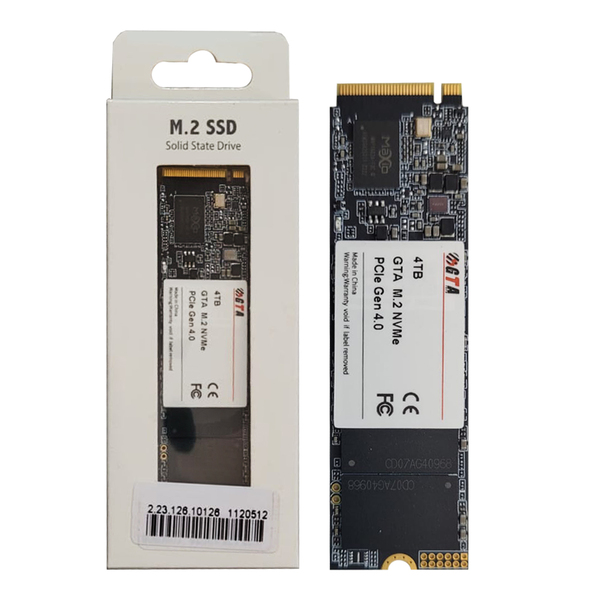 Ssd 4tb M.2 Nvme Pcie 4.0 5000mb/s Leit - 4600mb/s Grav Ssd4t