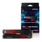 Ssd 4tb M.2 Nvme Pcie 4.0 7450/6900mbs 990 Pro C/ Dissipador