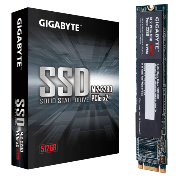 Ssd 512gb Gigabyte M2 Pcie Gp-gsm2ne8512gntd