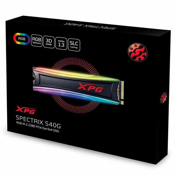Ssd Adata Xpg Spectrix S40g 512gb M.2 As40g512gtci