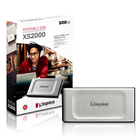 Ssd Externo  500gb Usb C 3.2 2000mb/s Leit C/ Cp Borracha Sxs