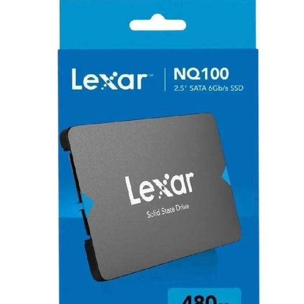 SSD Lexar NQ100 240Go 2.5" SATA III - Vitesse Lecture Jusqu'à 550Mo/s - LNQ100X240G