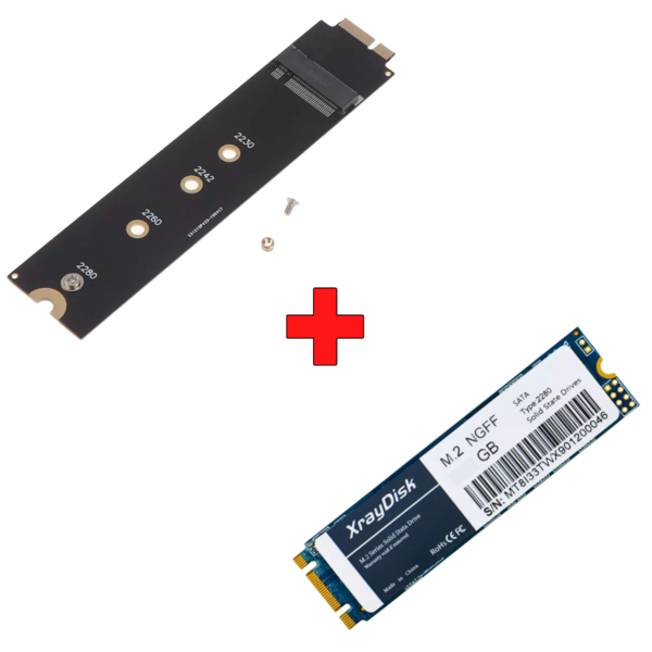 Ssd Nvme 1tb Xraydisk + Adaptador Para Macbook + Big Sur