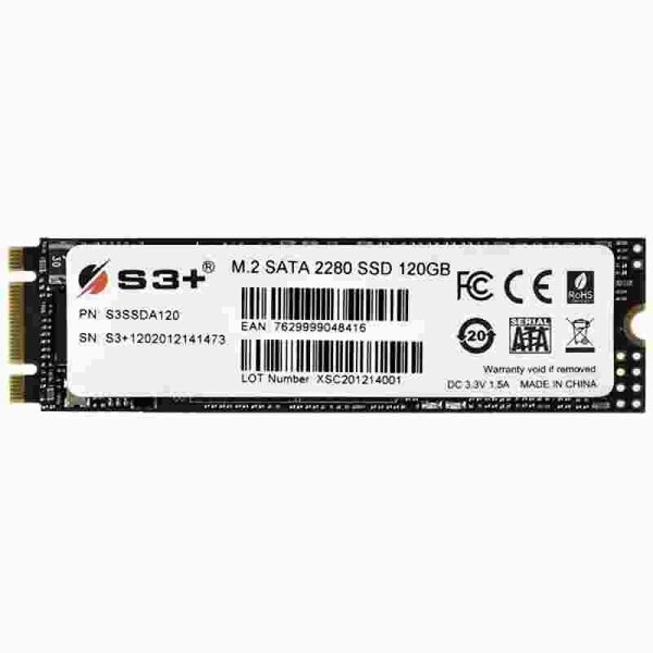 Ssd Pci-e M.2 2280 120gb S3 550-500mbs Sdas3s120