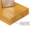 Stain Base Água Acetinado Pronto para Uso Imbuia 900ml Luxens