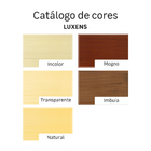 Stain Base Água Acetinado Pronto para Uso Incolor 900ml Luxens