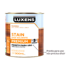 Stain Base Solvente Acetinado Pronto para Uso Imbuia 900ml Luxens
