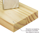 Stain Base Solvente Acetinado Pronto para Uso Incolor 900ml Luxens