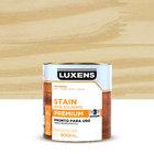 Stain Base Solvente Acetinado Pronto para Uso Incolor 900ml Luxens