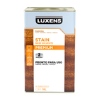 Stain Base Solvente Acetinado Pronto para Uso Mogno 18L Luxens