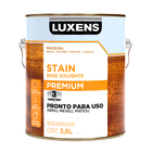Stain para Madeira Base Solvente Acetinado Nogueira 3,6L Luxens