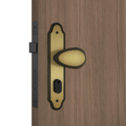 Stam Fechadura 803/10 Fx Dir Esp. Oxidado (g) Ext