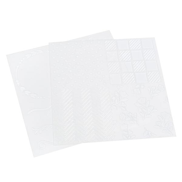 Stencil 8 Padrões Diversos Para Canetas Para Escrita Livre Fo