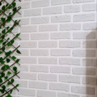 Stencil De Parede Tijolinho Revestimento Pintura 60cmx60cm Fl