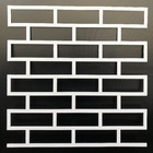 Stencil Para Parede Tijolinho Revestimento Pintura Decorativo
