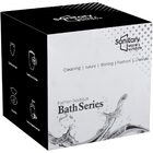 Stone Jg Banheiro Resina Bege 4pç