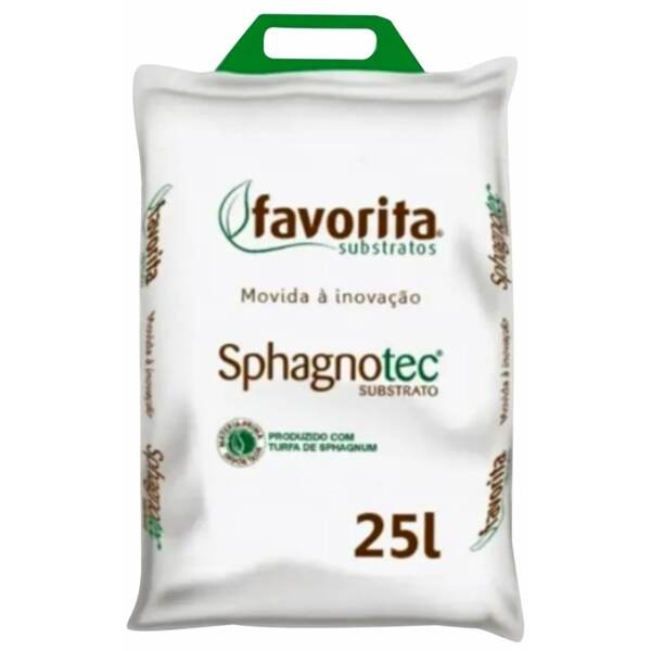 Substrato 25 Litros Sphagnotec Turfa + Perlita 50/50
