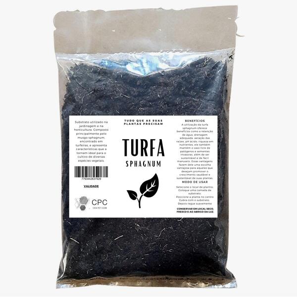 Substrato De Turfa Sphagnum Importada Premium 50 Litros