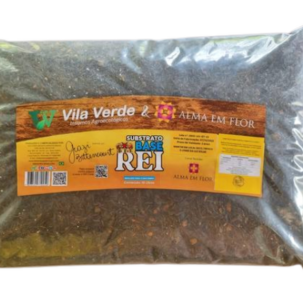 Substrato Orgânico Base Rei 10 Litros (indicado Para Clima Úm