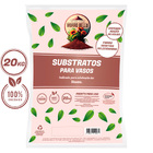 Substrato Orgânico Vasos Adubo Plantas Flores Jardinagem 20 Kg