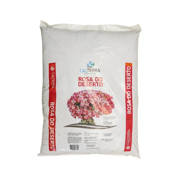 Substrato P/ Rosa Do Deserto 3kg 5l Terra Adubada Pronto Uso