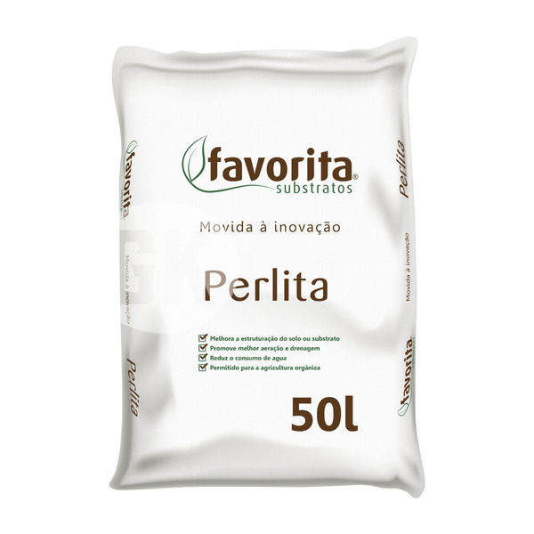 Substrato Perlita E Turfa Favorita 50l