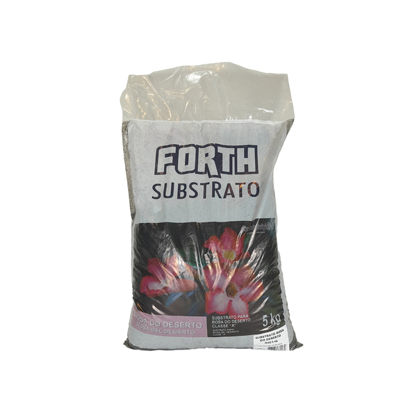 Substrato Rosa do deserto Sólido Orgânico 5kg Forth