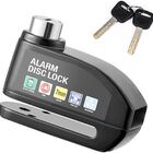 Super Cadeado De Disco Reforçado Trava Roda Alarme Segurança