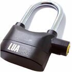 Super Cadeado Luatek Anti-roubo Cor Preto Aço Inoxidável