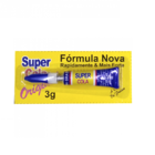 Super Cola Instantânea Metal Madeira Plástico 12 Unidades 3g