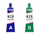 Super Cola Reparo Kit 3 Caixas Secagem Rapida Vazamento Aço M