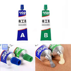 Super Cola Secagem Rapida Kit 3 Caixas Reparo Vidro Metal Aço