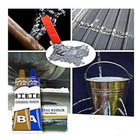 Super Cola Secagem Rapida Reparo Metal Aço Vidro Madeira Rach