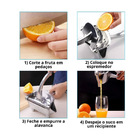 Super Espremedor De Cítricos Manual Para Bar Alumínio Resiste