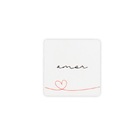 Super Imã De Lembretes Amor Branco