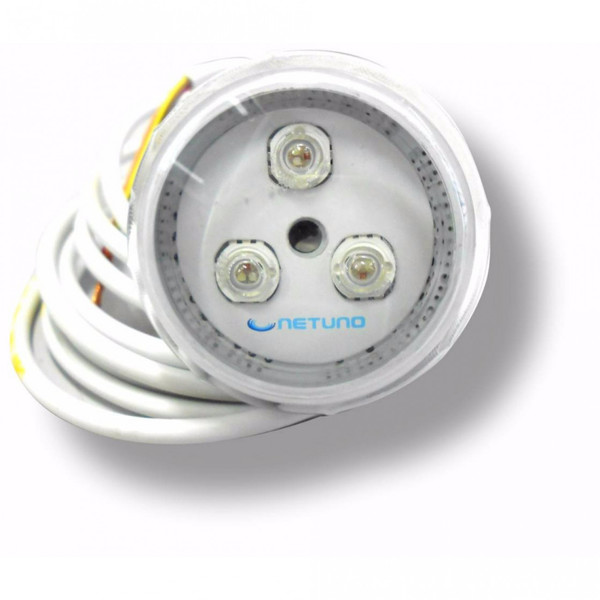Luminaria Led Piscina Rgb Controle Efeito Luz Connect Parts Mobile