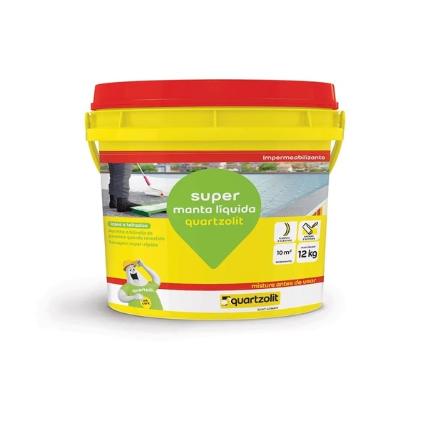 Super Manta Borracha Liquida Impermeabilização Lajes Telhados