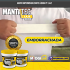 Super Manta Líquida Emborrachada 12kg Impermeabilizante Laje