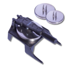 Super Modelador De Hamburguer Em Alumínio Com 2 Discos Inox