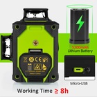 Super Nível Laser 12 Linhas 3d Profissional Similar Dewalt