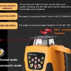 Super Nível Laser Rotativo Longa Distância 500m C/ Receptor