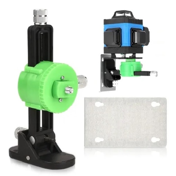 Super Suporte Nível Laser Imã Neodimio + Chapa 1/4 Magnético