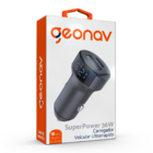 Superpower 36w Carregador Veicular Ultrarrapido Geonav C/ Ana