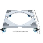 Suporte,carrinho P/geladeira,máquina De Lavar,45-65 Cm/47-65