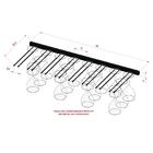 Suporte 24 Taças 8x3