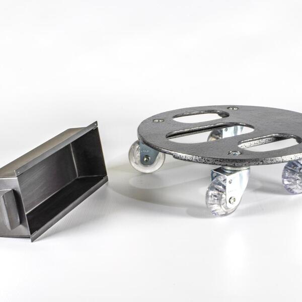 Suporte 25 Cm P/vaso C/gaveta Anti Pingo Suporta 200kgs Plant